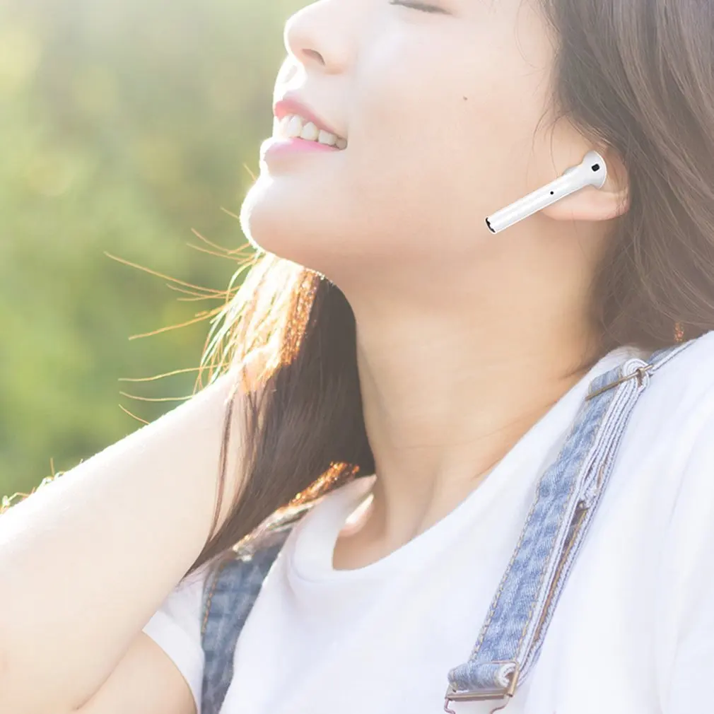 Миниатюрные беспроводные Bluetooth-наушники I7 Двухрежимная Bluetooth-гарнитура V4.1 + EDR