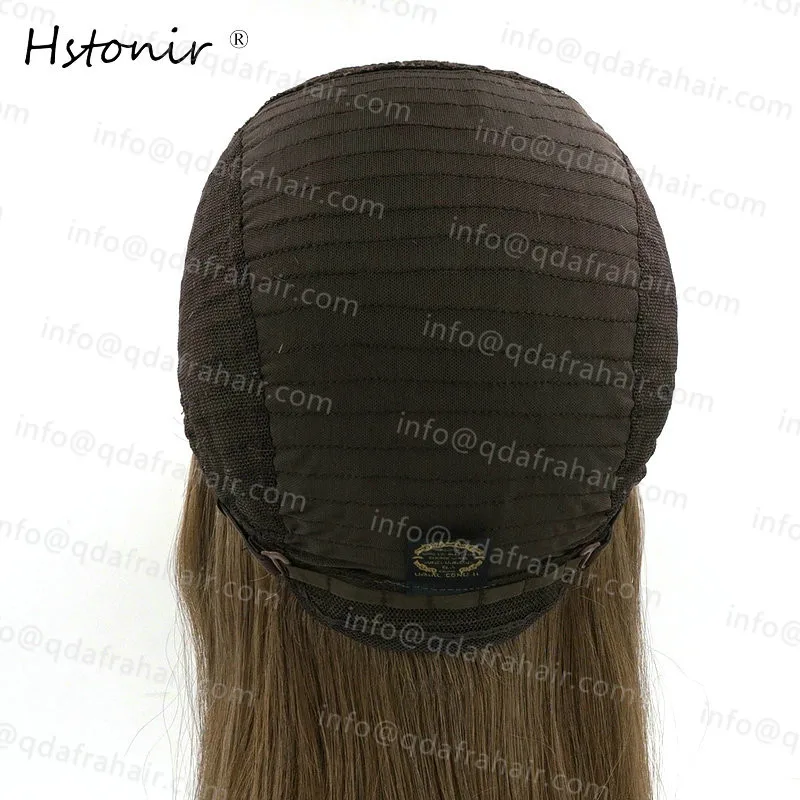 Hstonir Hat парик еврейский кошерный Remy человеческие волосы на заказ Sheitel натуральный
