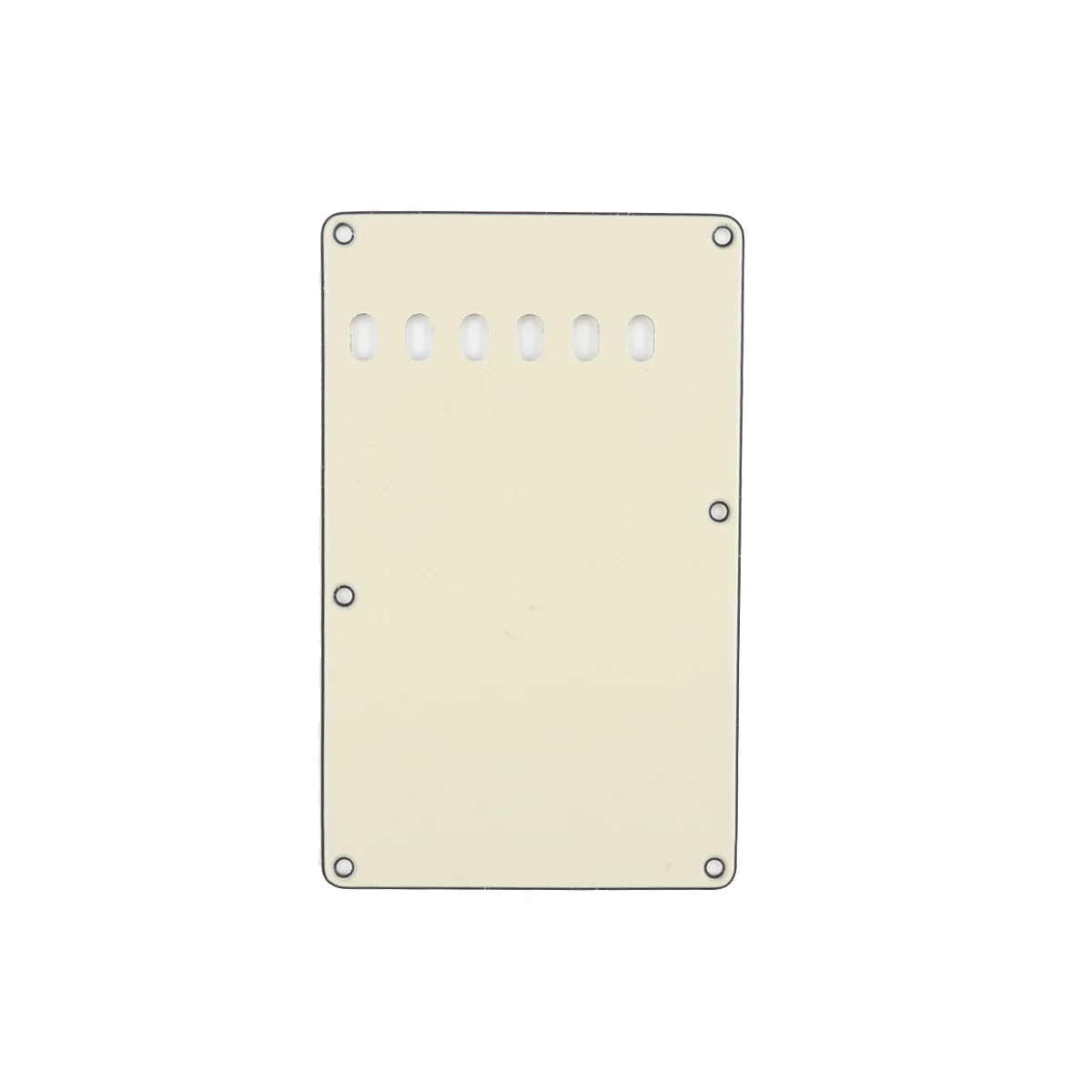 

Musiclily Vintage Style Strat Tremolo Backplate for Fender USA/Mexican Made Standard Stratocaster, 3Ply Cream
