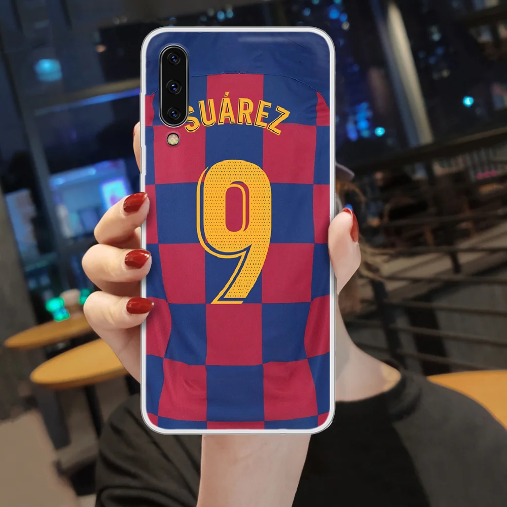 

Luis Suarez Football soccer Phone Case hull For SamSung Galaxy note A 5 7 8 9 20 30 40 50 51 60 70 71 80 2017 18 E transparent