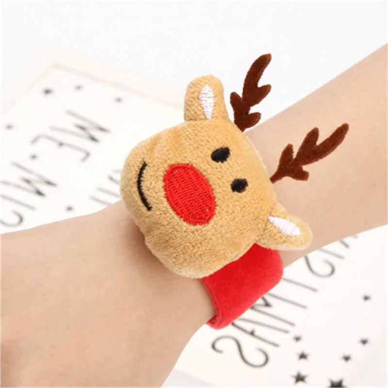Рождественские подарки Санта Клаус шляпа олень СЛЭП браслет ребенок для ребенка