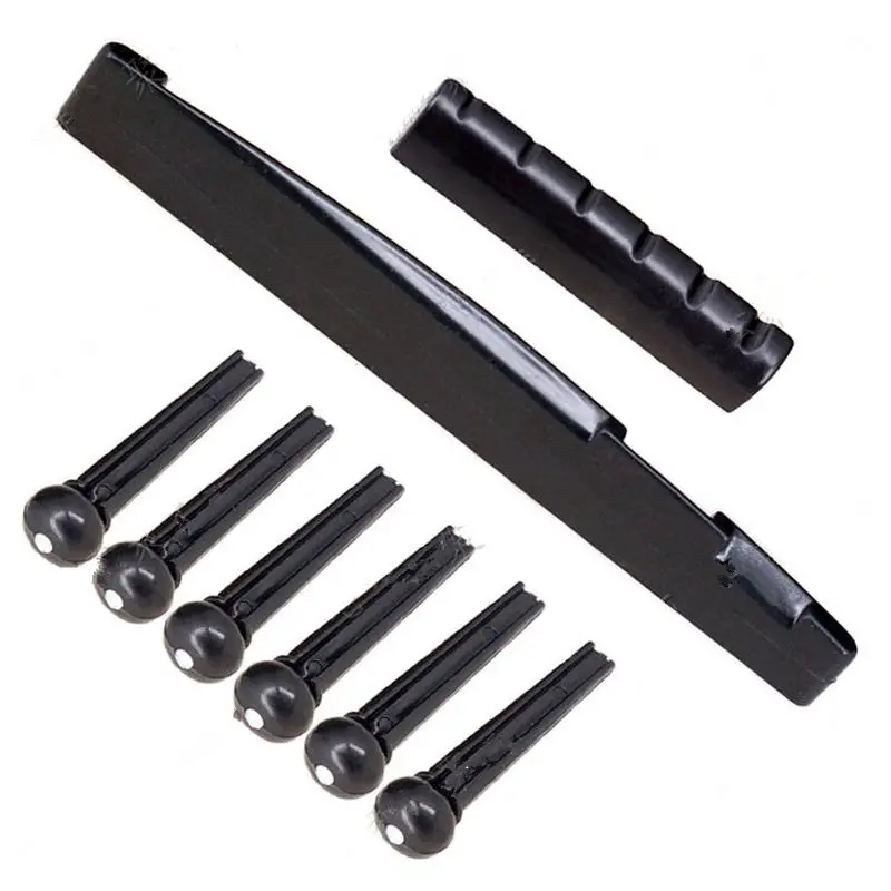 Портативный 6 ой гитары для порожка седло гайка акустическая крупного рогатого