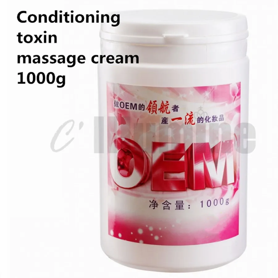 OEM Processing  Conditioning Toxin Massage Cream 1000g Purification Cream Facial Lead Mercury Conditioning and Beauty Salon