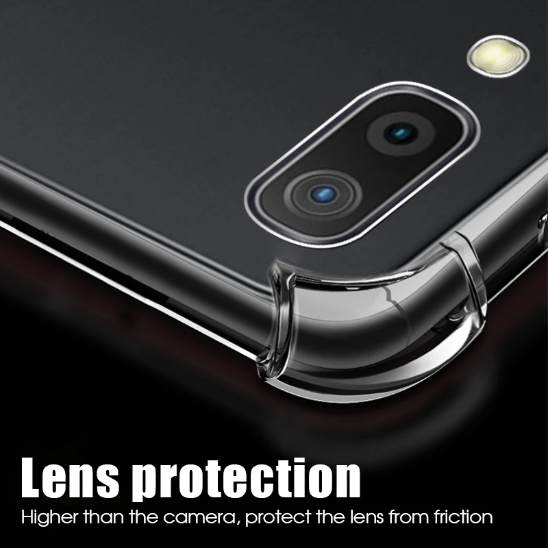 Прозрачный Ультратонкий Мягкий защитный чехол из ТПУ для Samsung Galaxy J4Plus 2018 J5 J530 J6 J7