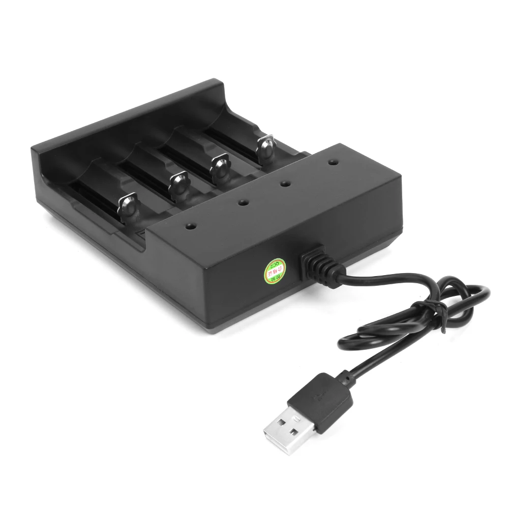 Universal Battery Charger 4 Bay 1 Smart for Rechargeable Batteries 18650 21700 22650 16340 | Электроника