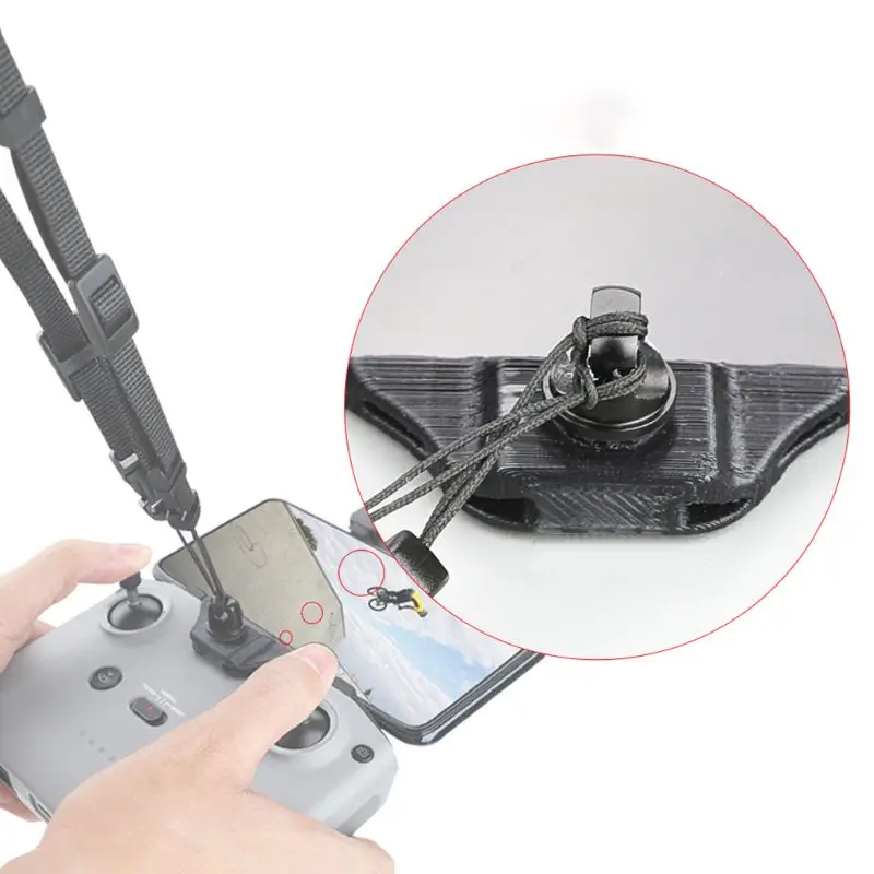 

Remote Control Hanging Lanyard Quick Release Neck Strap Clip for D-JI Mavic Air 2 Drone