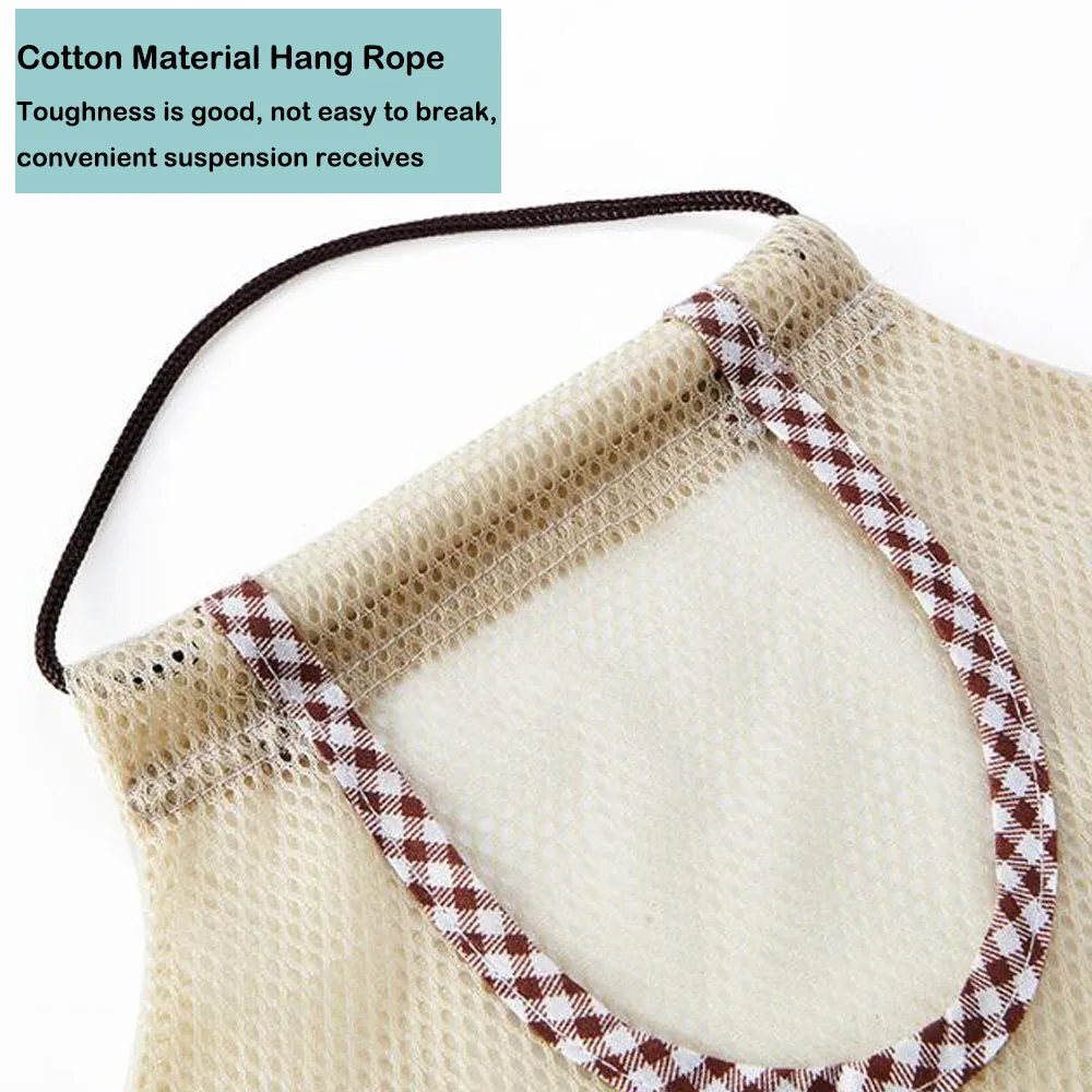 Сетчатый мешок для хранения овощей Складной бытовой многоцелевой подвесной