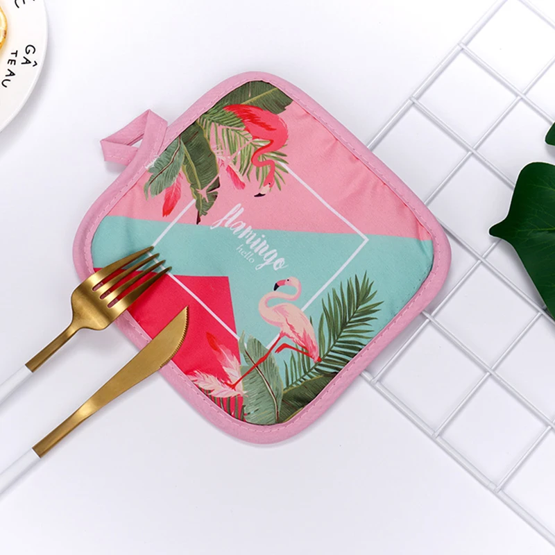 2 шт./компл. с защитой от перегрева перчатки ожогов печь варежки модные хлопковые