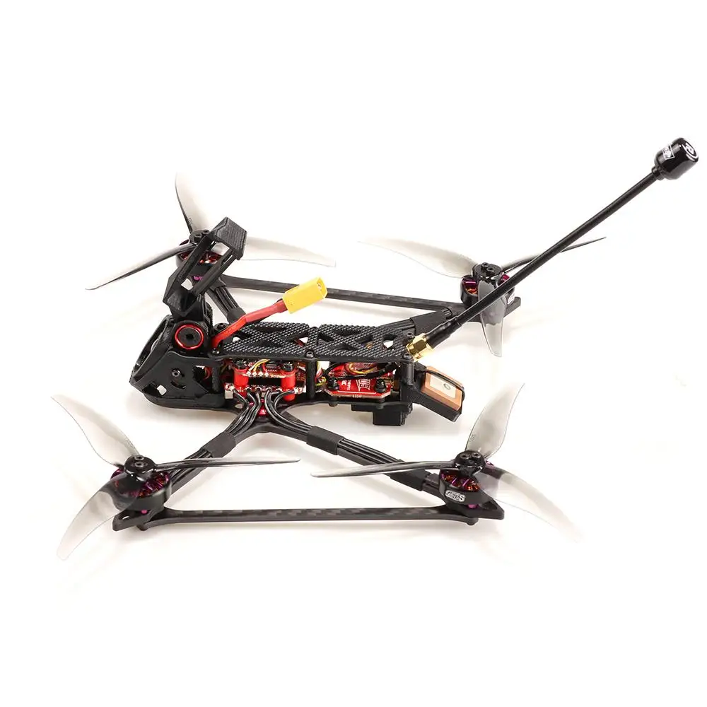 Аналоговый Дрон HGLRC Радиоуправляемый Rekon5 Zeus F722 Mini BLHELI32 30A 800 МВт Caddx Ratel V2 2004 3000KV 4S 5