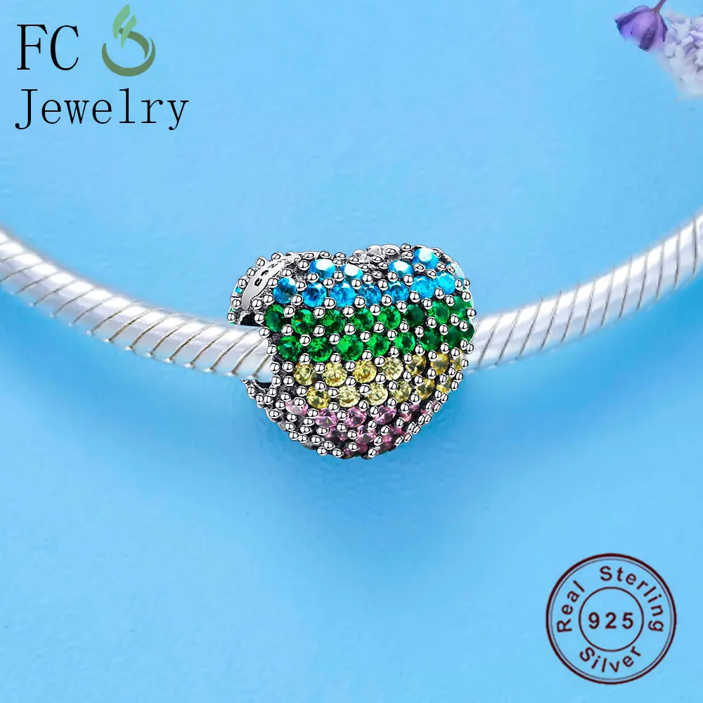 FC ювелирные изделия подходит для оригинального бренда талисманы браслет серебро