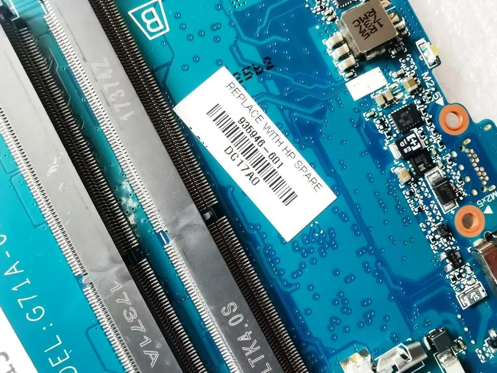Оригинал для ноутбука HP 15-CC6XX материнская плата I7-8550U DAG71MB16D0 935946-601 протестирована