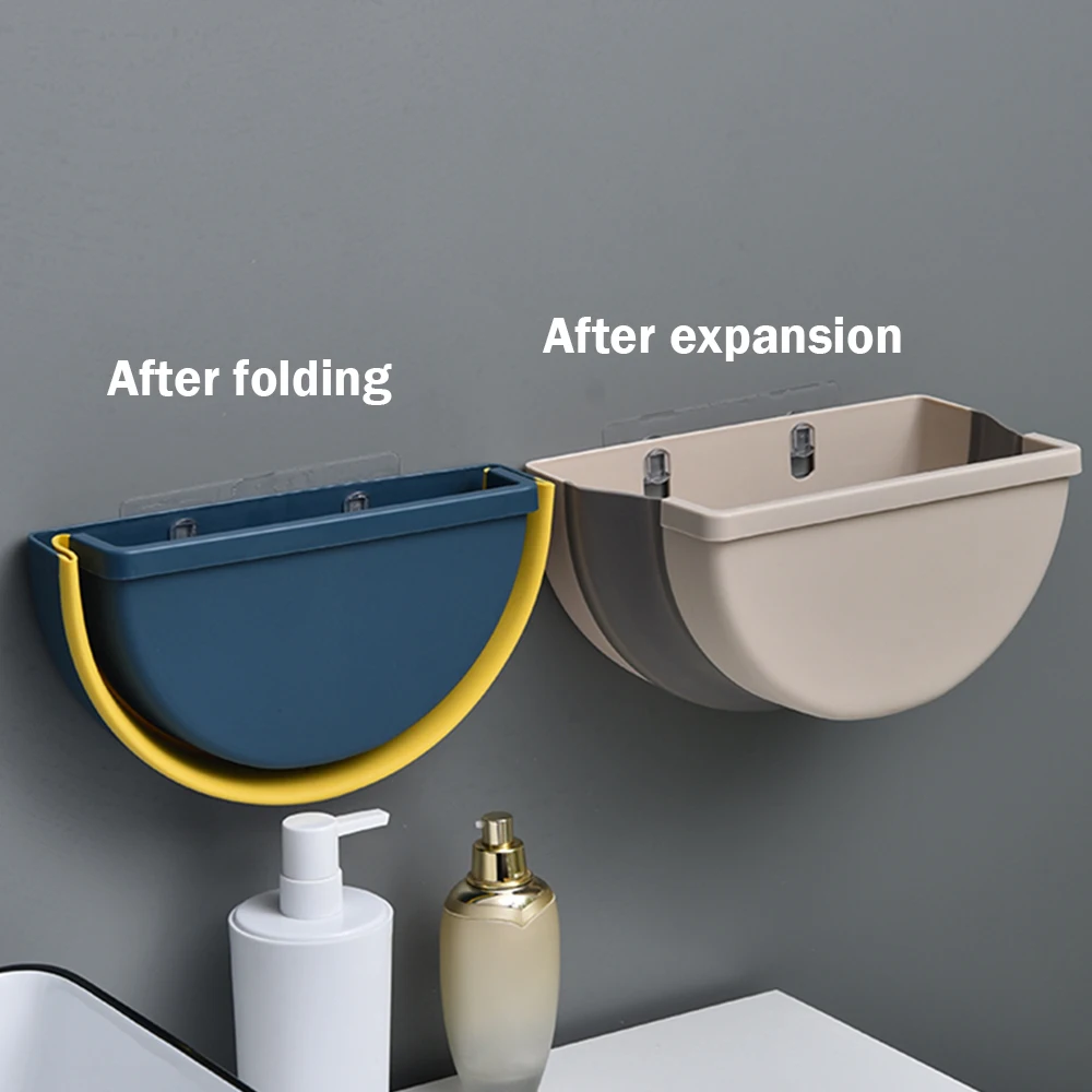 Складная мусорная корзина для шкафа мусорный контейнер кухни ванной туалета