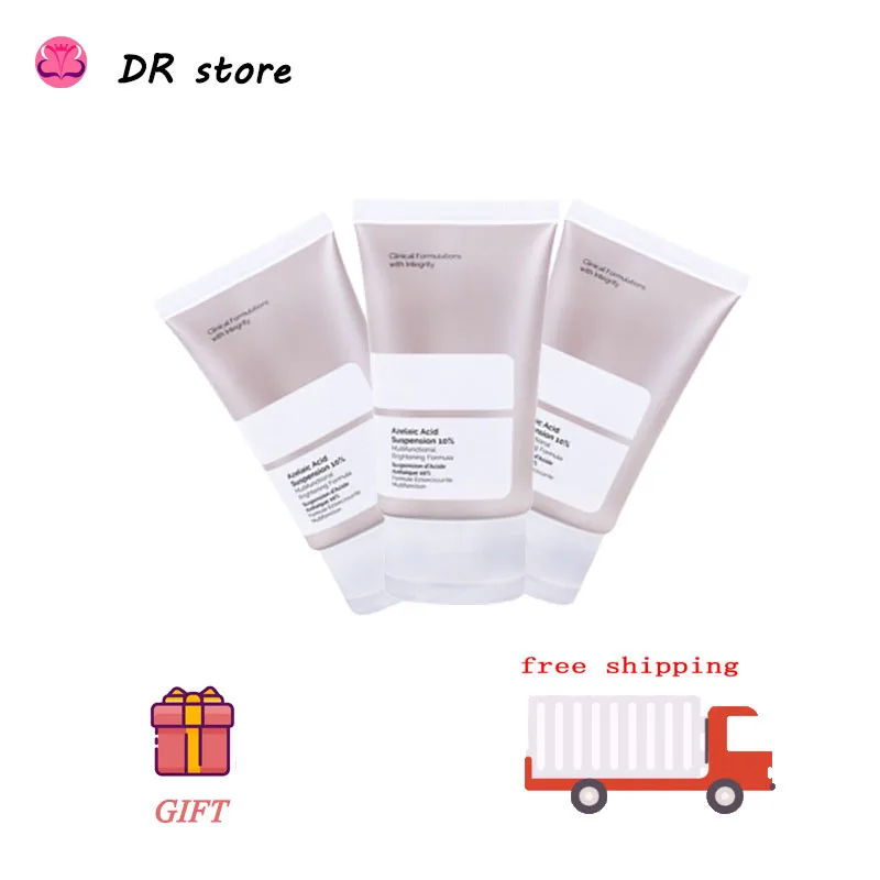 

3pcs Azelaic Acid Suspension 10% Multifunctional Brightening Formula Ordinary 30ml Facial Cream Primer Anti-oxidation Skin Care