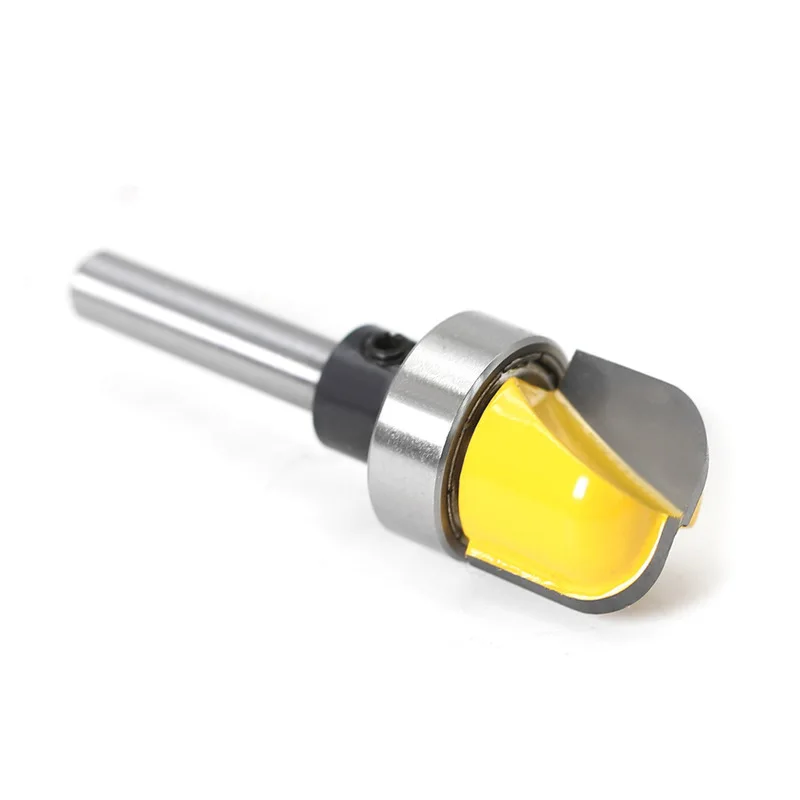 6mm 1/4 Shank Deep Round Trimming Router Bit Pattern Top Bottom Bearing Slot Carving Wood Milling Cutter | Инструменты