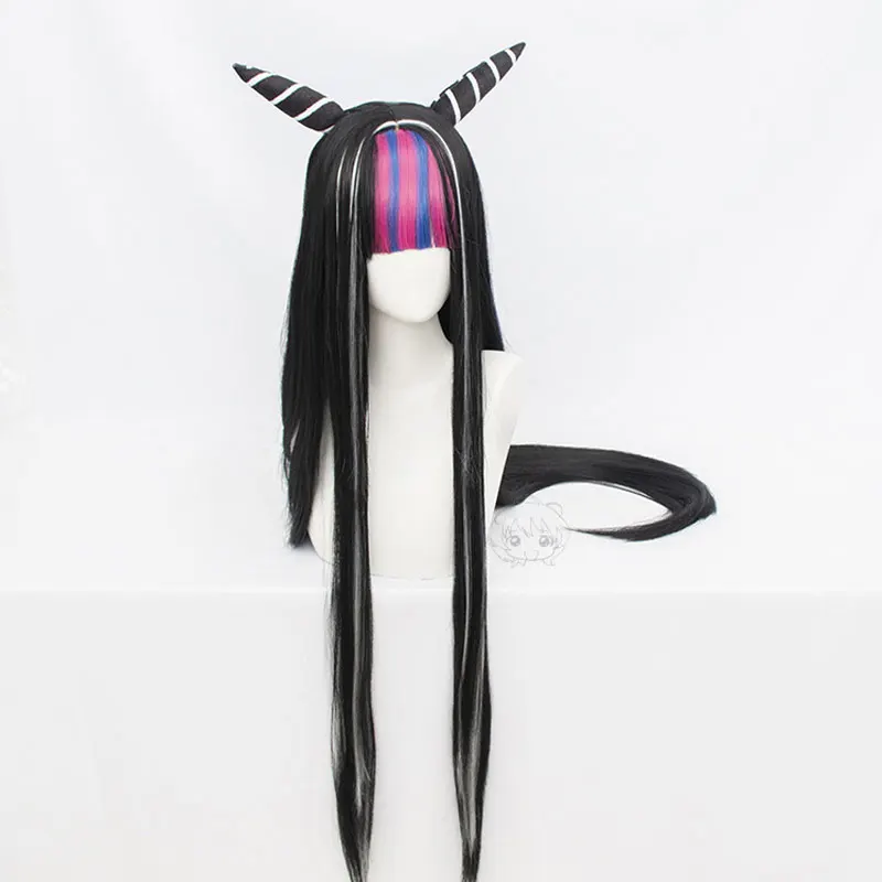 

Парик Mioda Ibuki из «данганронпа», синтетический термостойкий, для косплея, Длинные прямые женские волосы из аниме «миоды Ибуки»