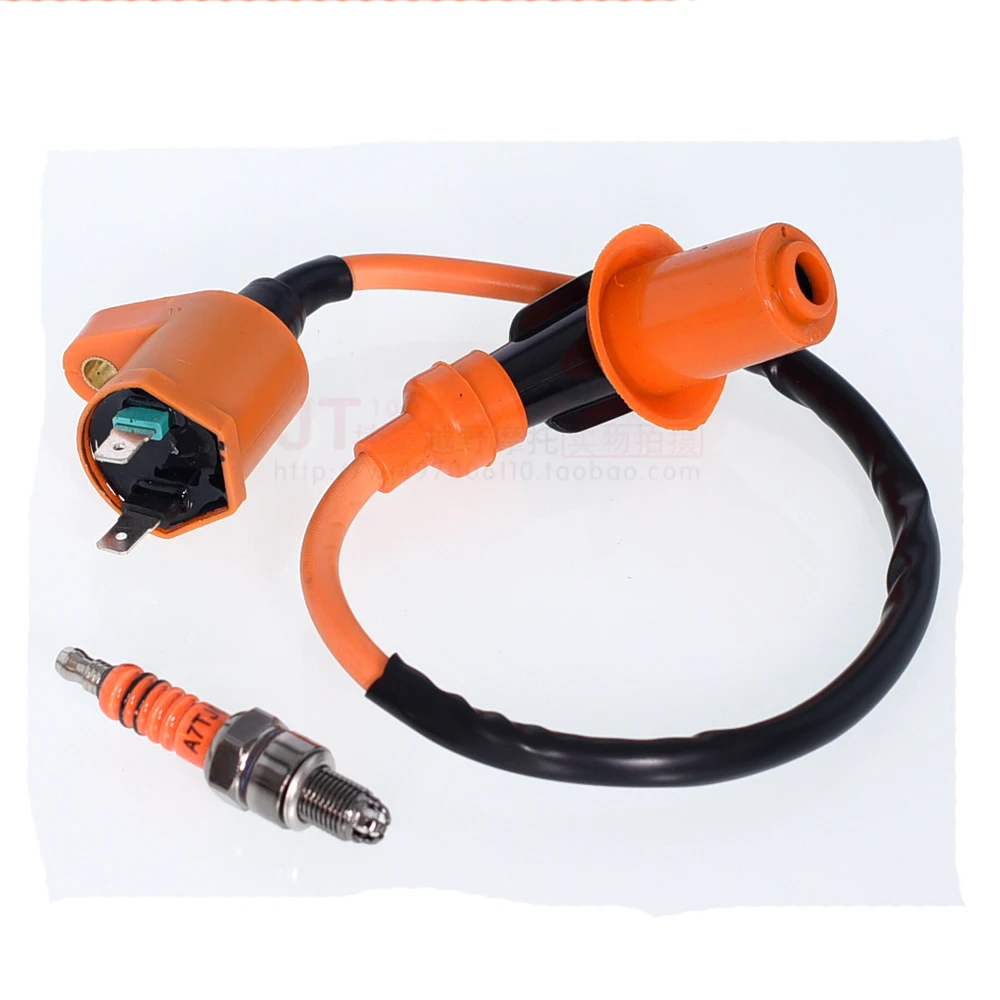 Катушка зажигания для квадроцикла гоночного катушка и Свеча GY6 50cc 125cc 150cc 139QMB 152QMI