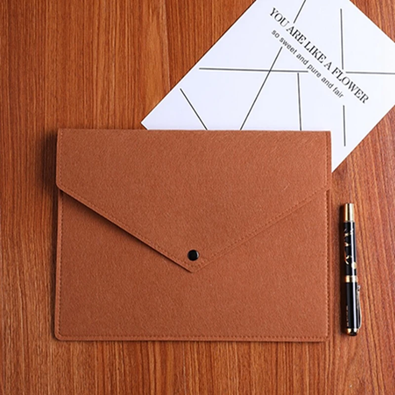 Простая А4 большая емкость блокнот для документов Бизнес Портфель папки файлов