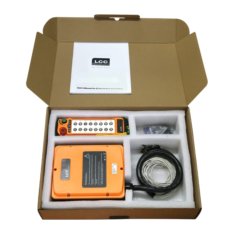 

XDAS24-C 12V 24V 48V 110V 220V Wireless Remote Control Switch for Winch Forklift