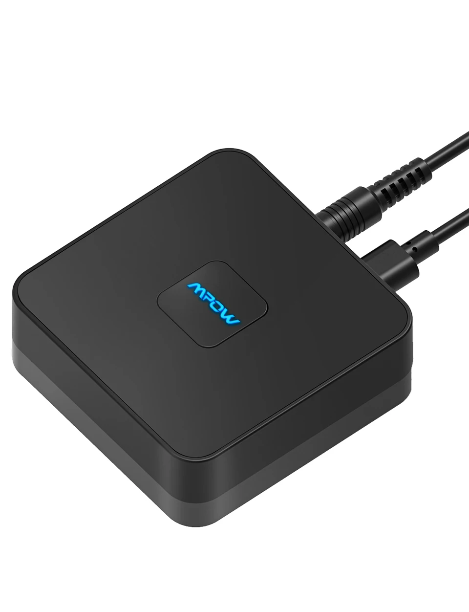 Mpow BH100 Bluetooth приемник беспроводной аудио адаптер со встроенным шумоизолятором 3,5 мм аудио разъем для ТВ домашняя автомобильная аудиосистема