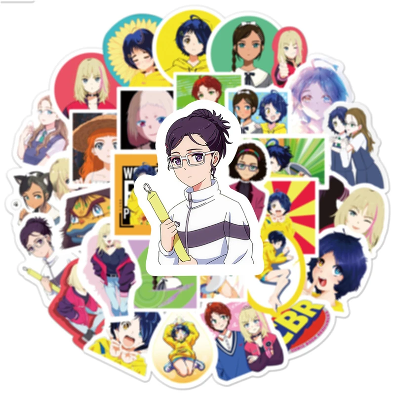 WONDER EGG PRIORITY Cosplay Stickers Prop Ohto Ai DIY Anime Waterproof Trunk Computer | Тематическая одежда и униформа