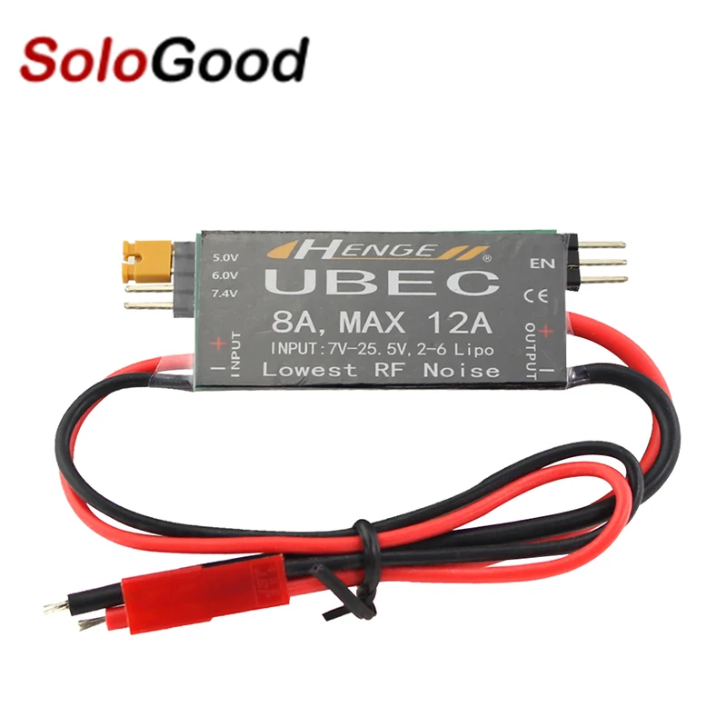 Выход 8A UBEC 5 В 6 в А 8 макс. 12 вход 7 25 2 6S Lipo / 16 ячеек переключатель переключения Ni MH BEC