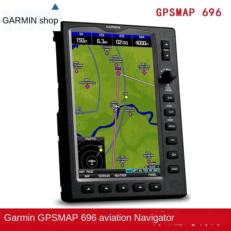 Сенсорная спутниковая навигация GPS высокой четкости для пилотов Garmin jiamer Map Aera696