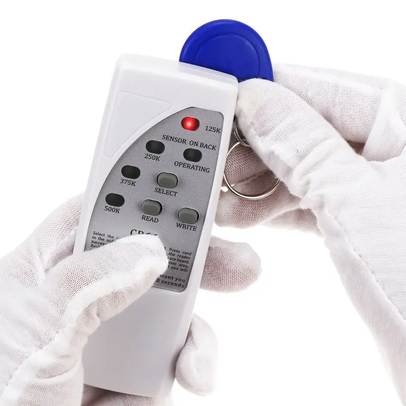 Ручной Rfid считыватель карт писатель 125 кГц Копир Дубликатор ID метки программист с