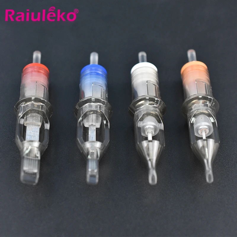 10 шт. 1RL/3RL/5RL/7RL/9RL/11RL/14RL иглы для тату одноразовые полуперманентные макияж бровей