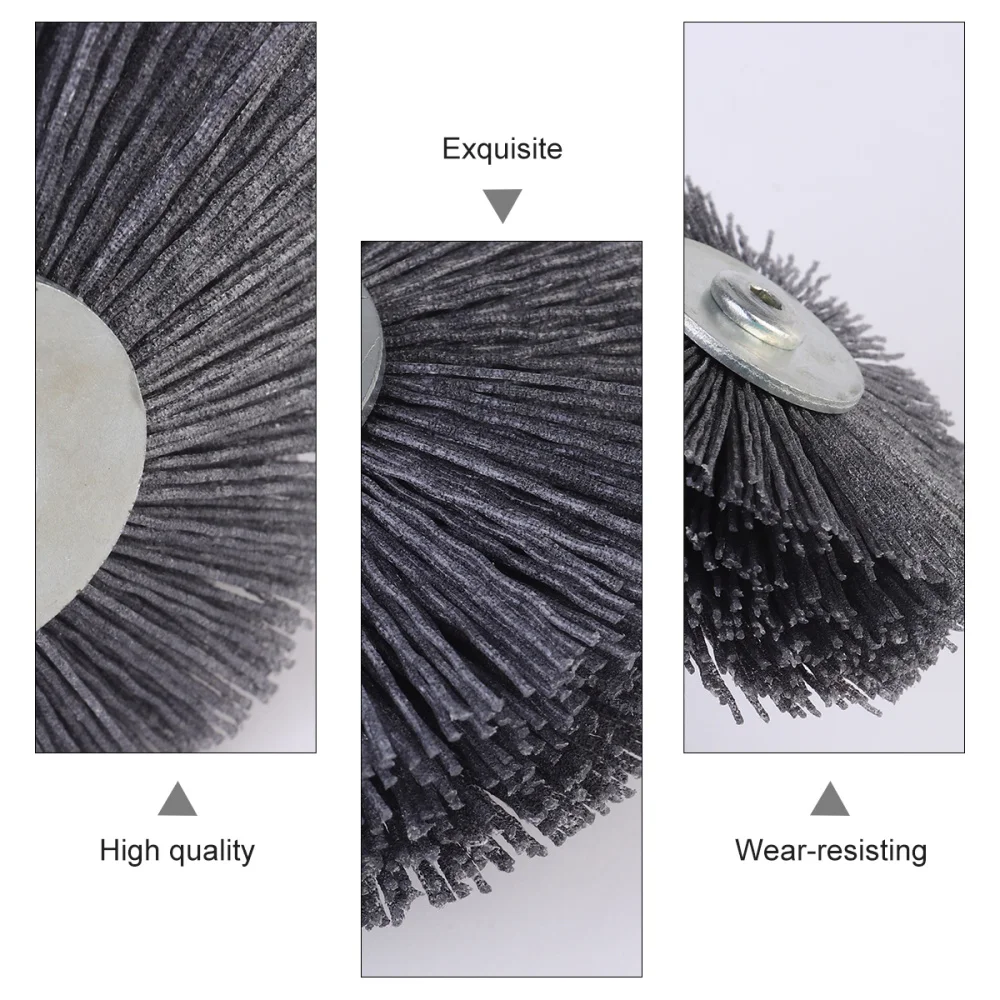 

320 Grit Abrasive Grinding Head Wire Wheel Brush Grinding Tool for Wood Carving
