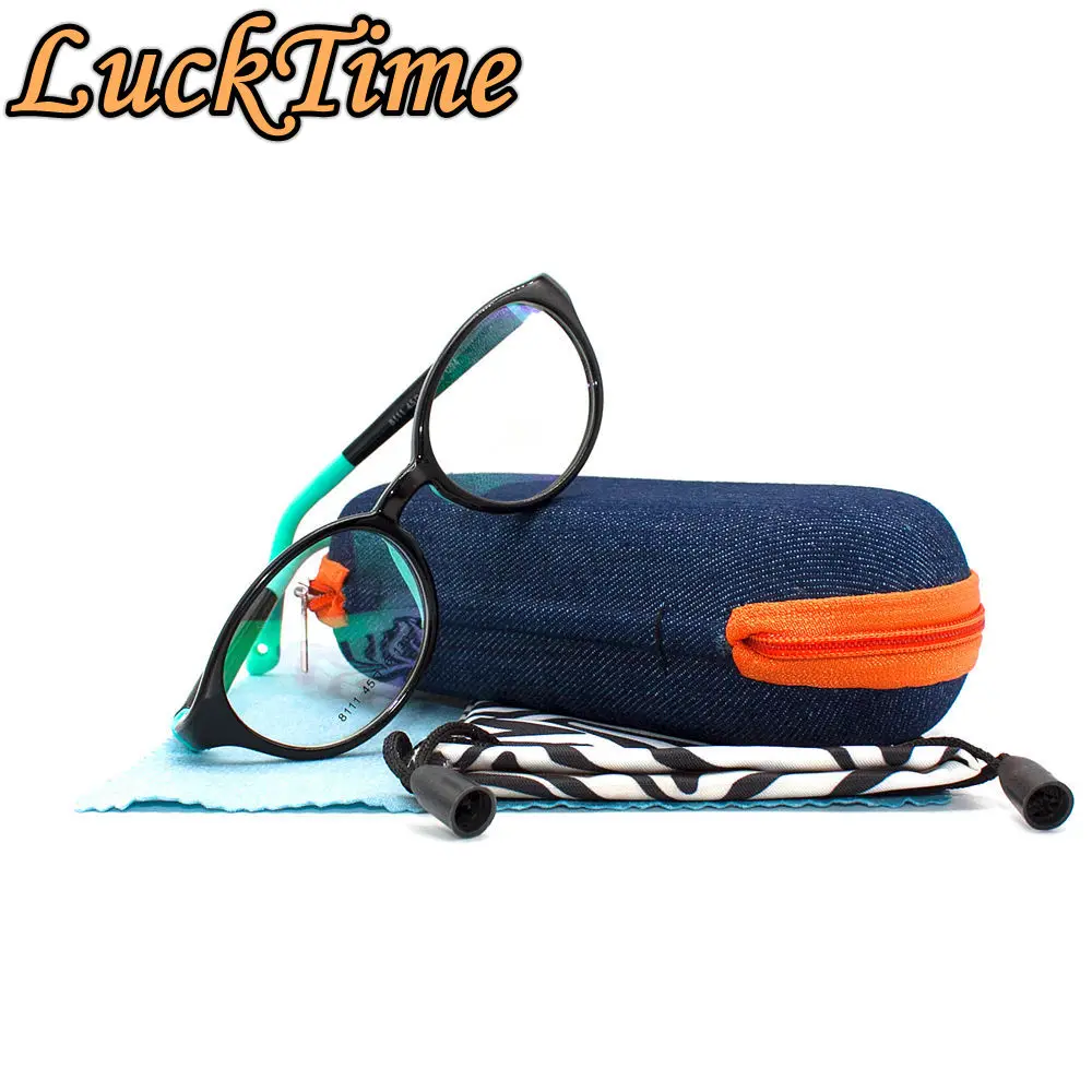 Детские мягкие силиконовые очки LuckTime детские с мягкой оправой по рецепту Tr90