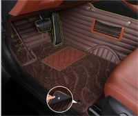 High quality Custom special car floor mats for KIA Sportage 2015-2010 waterproof double layers car carpets for Sportage 2014