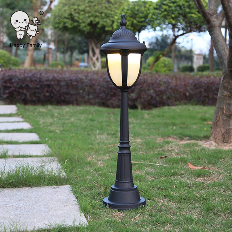 77 см высокий уличный водонепроницаемый алюминиевый светильник для газона
