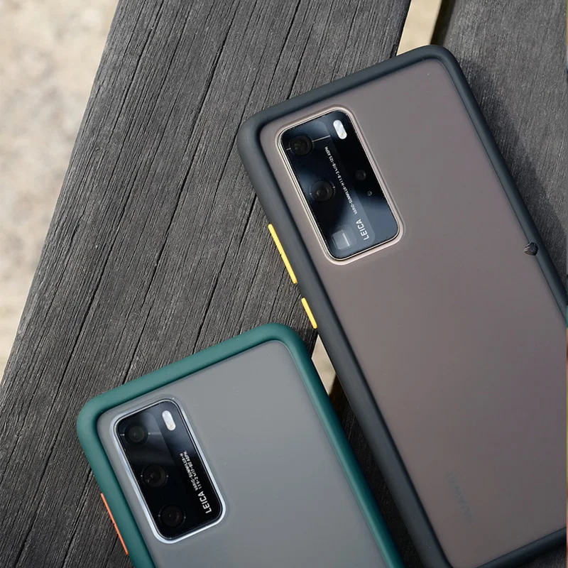 For Xiaomi Poco X3 Pro F3 Case Simple Frame Matte Armor Phone Case on Pocophone Pocco Poko Poxo Poko X3 NFC M3 Pro Clear Cover