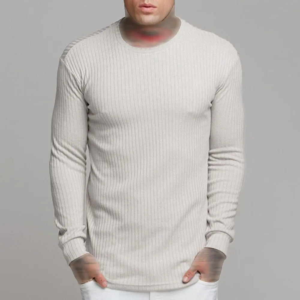 

Fall Winter Pullover Sweater Man Knitted Jumper Bottoming Long-Sleeved Tops Men Warm Clothes Pull Homme Hiver Knitwear Male