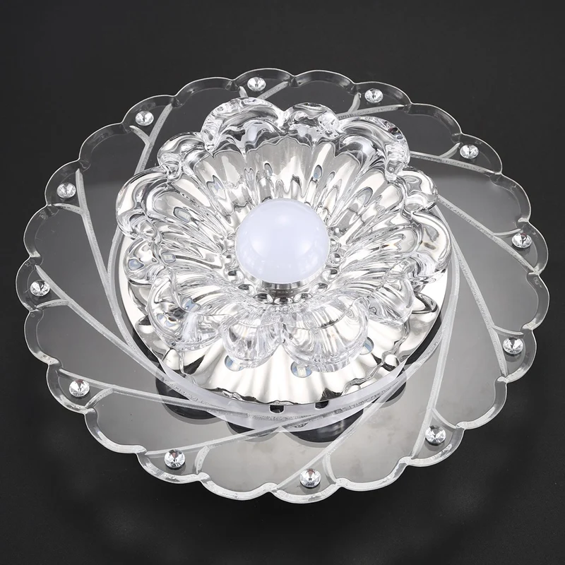 

Energy saving bright ceiling Lamp Chandelier Ceiling Light LED Crystal Light Modern Chandelier Light Ceiling Light Lamp White +
