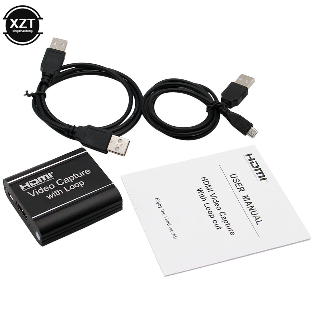 Вход 4K HDMI Совместимость Карта видеозахвата USB 2 0 Захват Настольная игра Запись