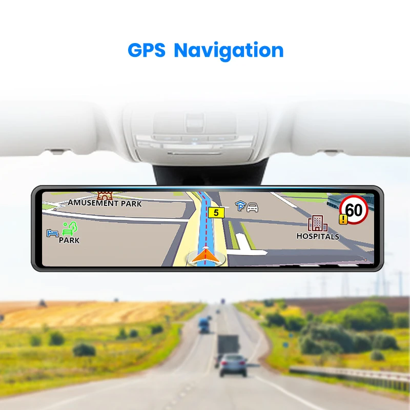 4G WIFI DVR Автомобильная камера 12 &quotAndroid 8 1 ADAS 2 + 32G зеркало IPS FHD 1080P видеорегистратор