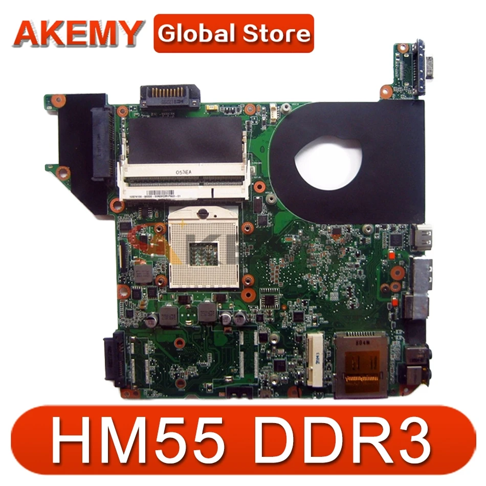 

Материнская плата AKEMY H000023260 для ноутбука Toshiba Satellite U500 U505, материнская плата для ноутбука 08N1-0CK4J00 HM55 DDR3