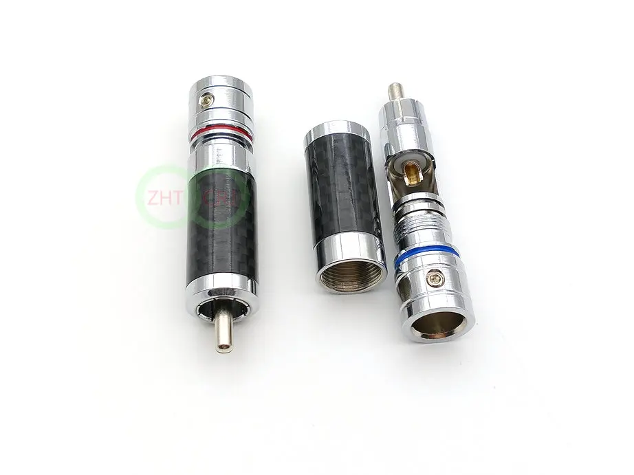 8pcs lot high quality BRASS Audiophile Eutectic Rhodium Plated RCA Plug Solder | Обустройство дома