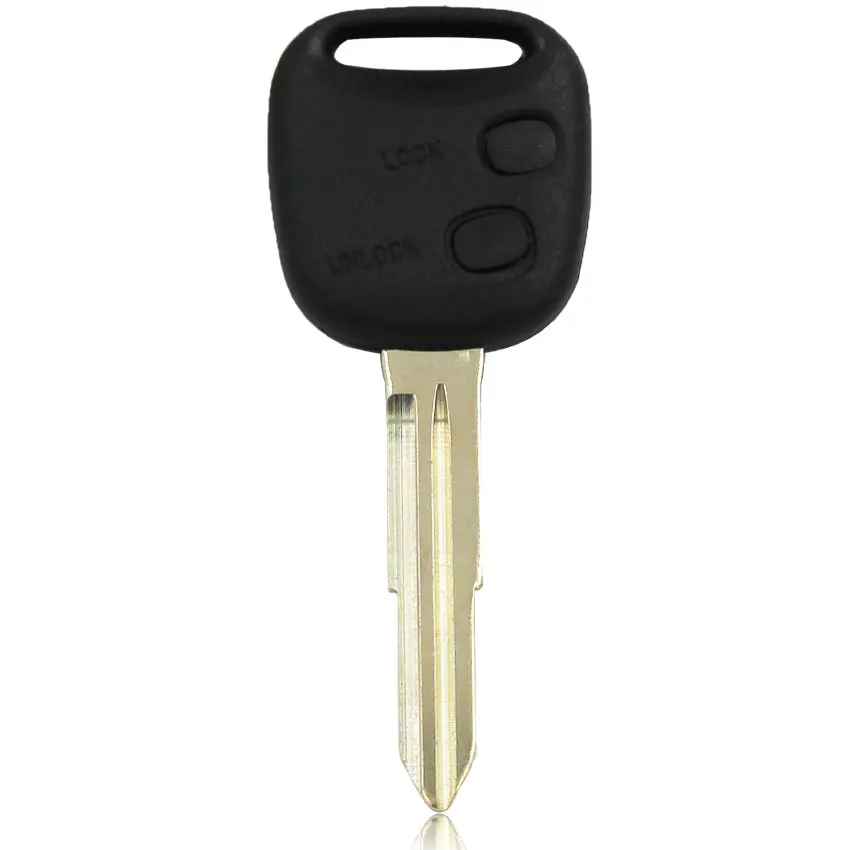 2 кнопки запасной Автомобильный ключ пустой брелок чехол для ключей с