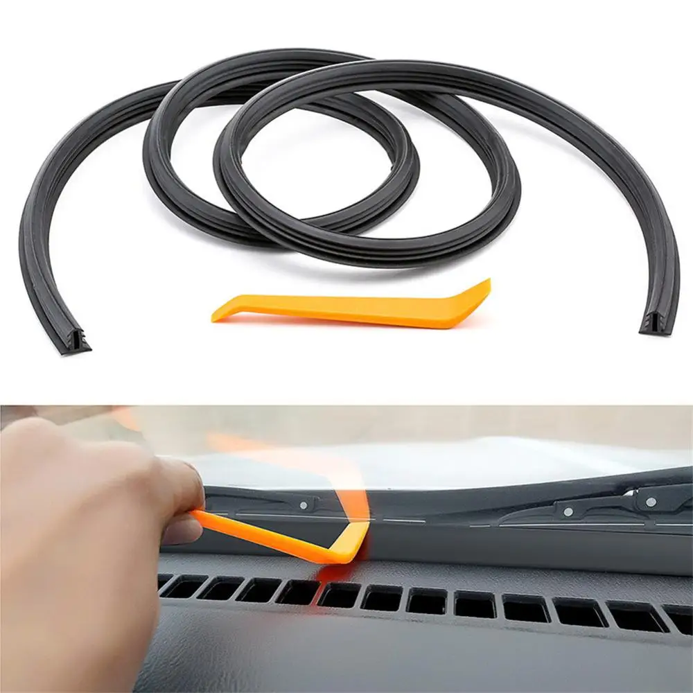 Car Styling Dashboard Sealing Strip Sound Insulation Seal Strips Auto Windshield Accessories | Автомобили и мотоциклы