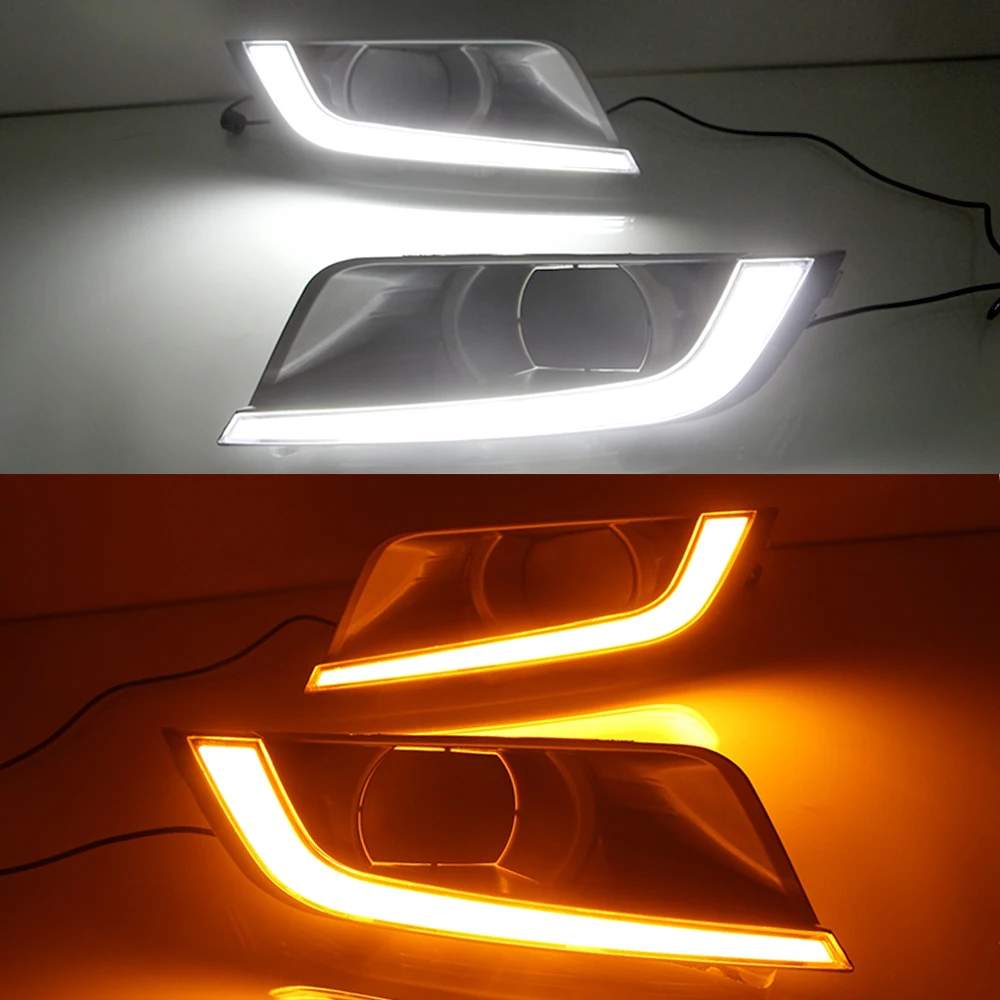 CSCSNL 1 пара для Ford Ranger 2015 2016 2017 2018 светодиодный DRL Дневной светильник