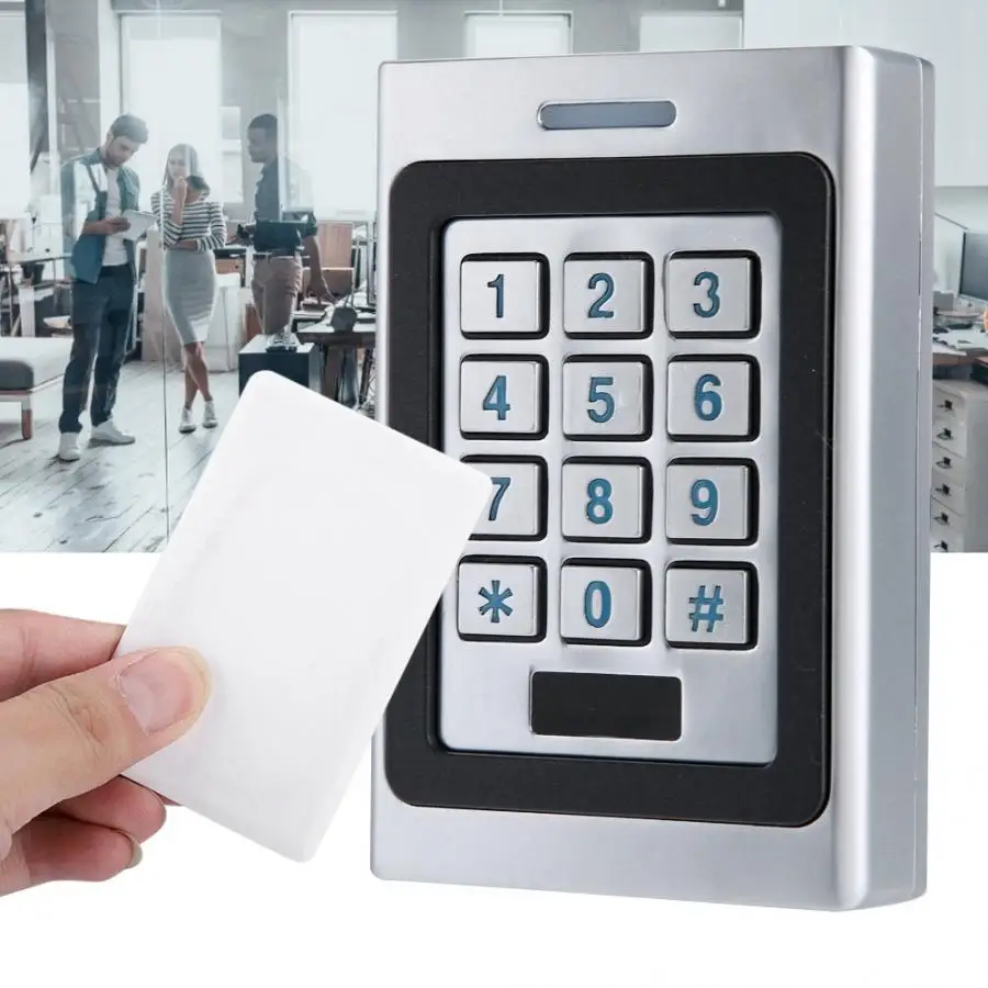 A7 RK EM RFID считыватель доступа Водонепроницаемый Контроллер к дверям с клавиатурой