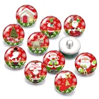Рождество Санта Клаус дерево колокол подарок 18 мм кнопки 10 шт. круглые фото кабошоны разрисованные изделия из стекла стиль для кнопки ювелирные изделия