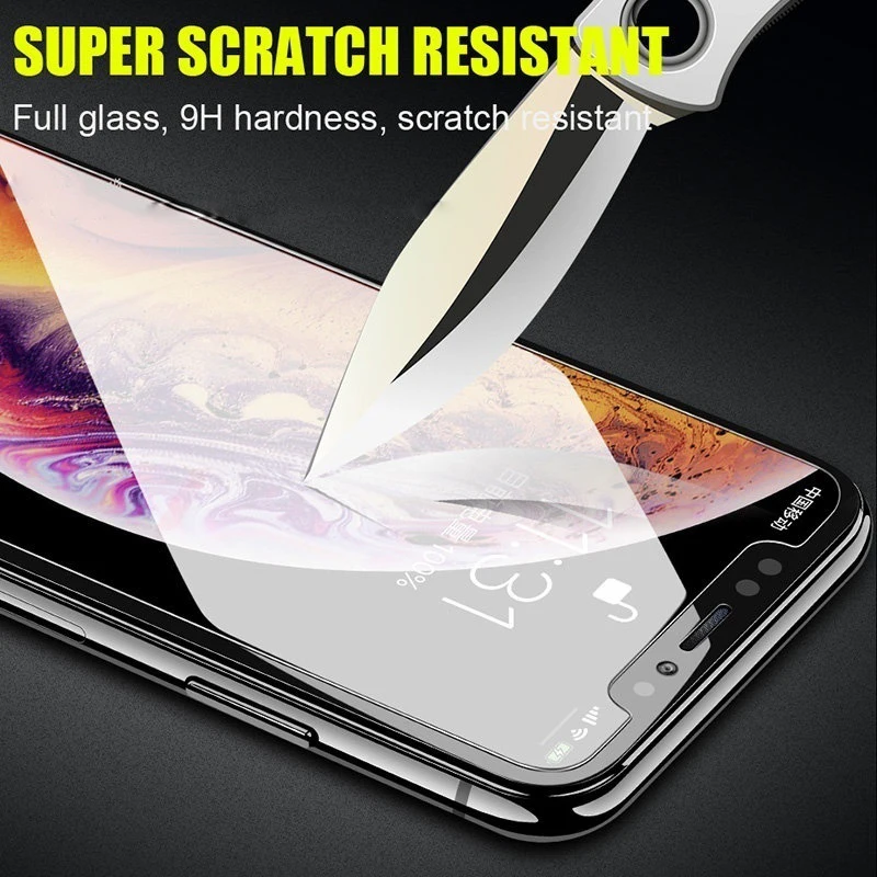 Закаленное стекло для iPhone 11 12 Mini Pro Max SE 2020 Защита экрана i Phone XR XSMAX X 8 7 6 s Plus защитные