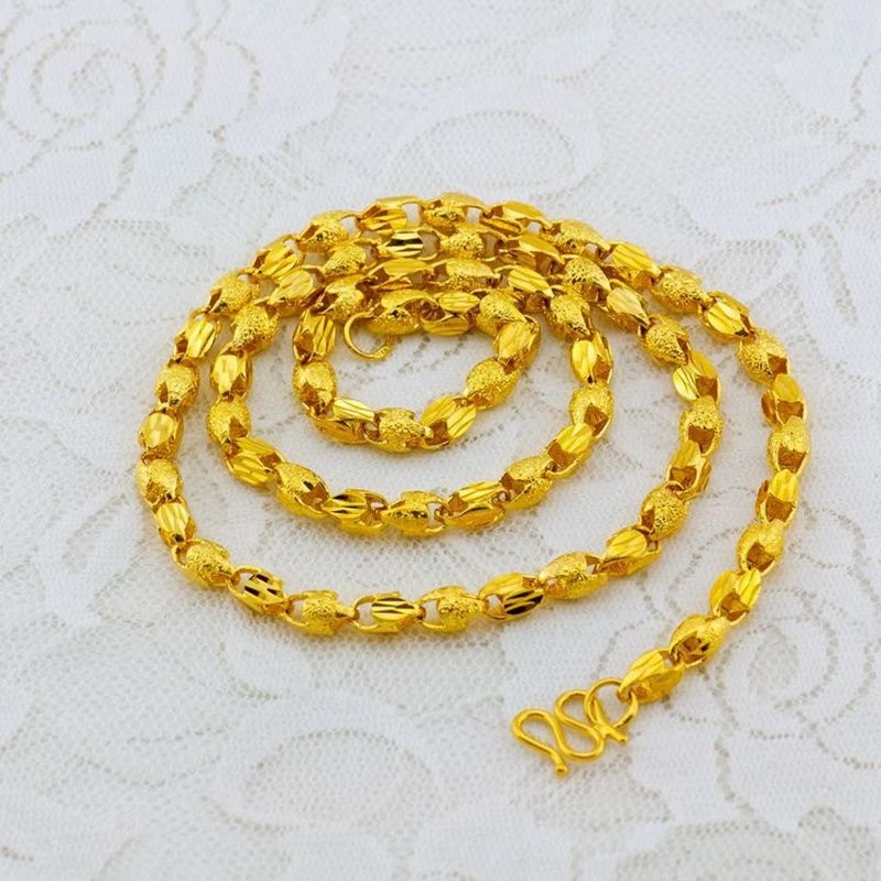 

Men's Accessories Yellow Gold Filled wedding jewelry necklace