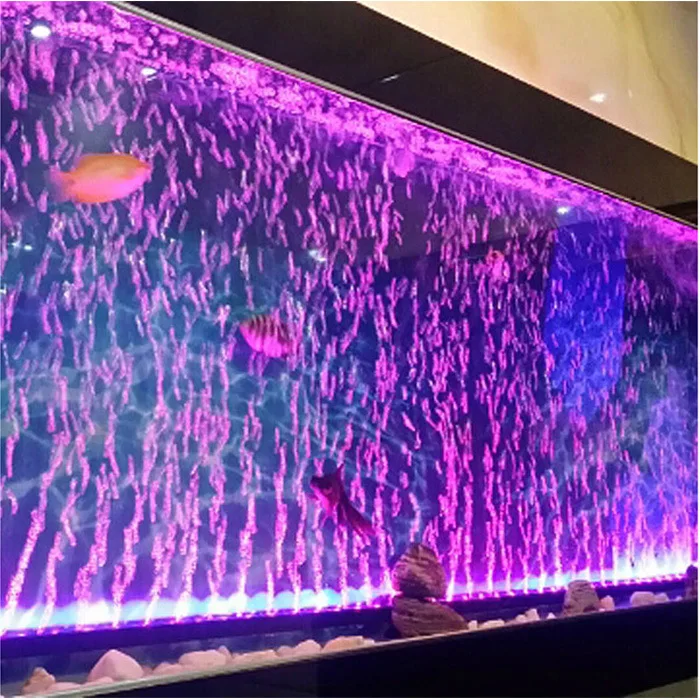 

LED Air Bubble Light Aquarium Lamp Underwater Submersible Fish Tank Light Color Changing Making Oxygen Aeration tools color