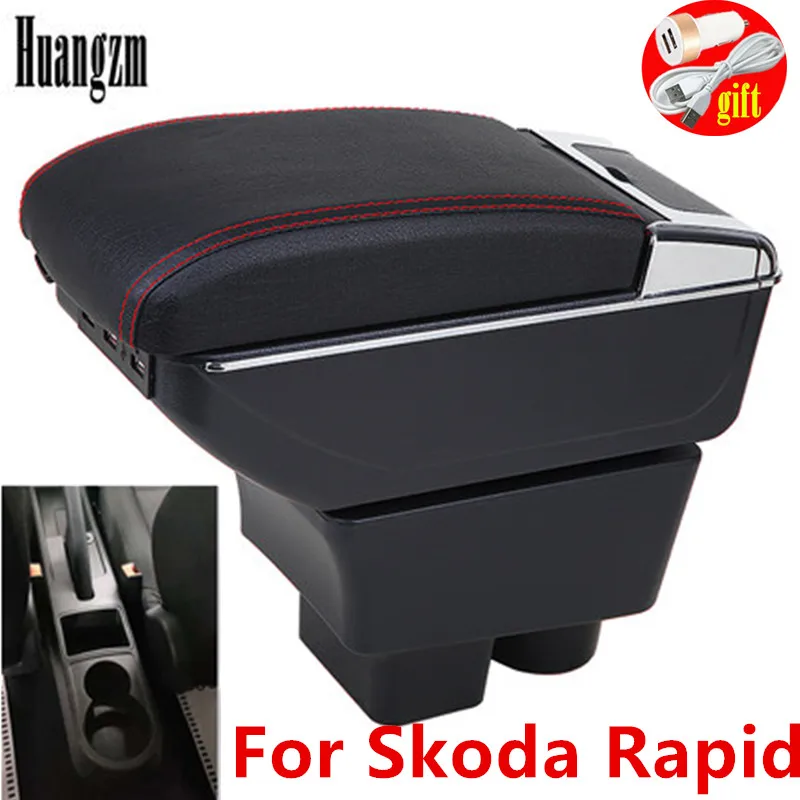 Подлокотник для Skoda Rapid VW Polo 2020 автомобильный подлокотник центральный контейнер