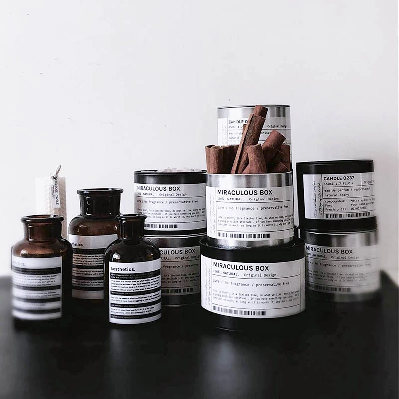 Минималистичный железный ящик для хранения в скандинавском стиле банки конфет и