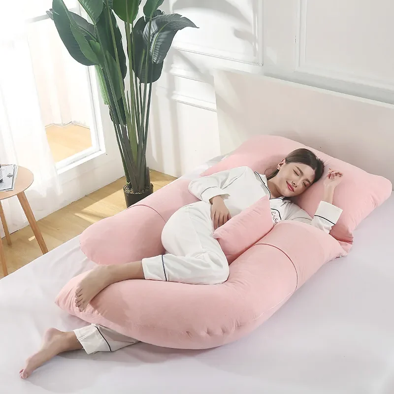 

G Shape Sleeping Support Pillow For Pregnant Women Full Body Giant Pregnancy Pillows Maternity Cushion for Side Sleepers